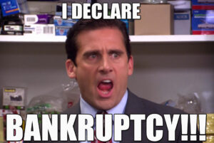 Declaring Bankruptcy