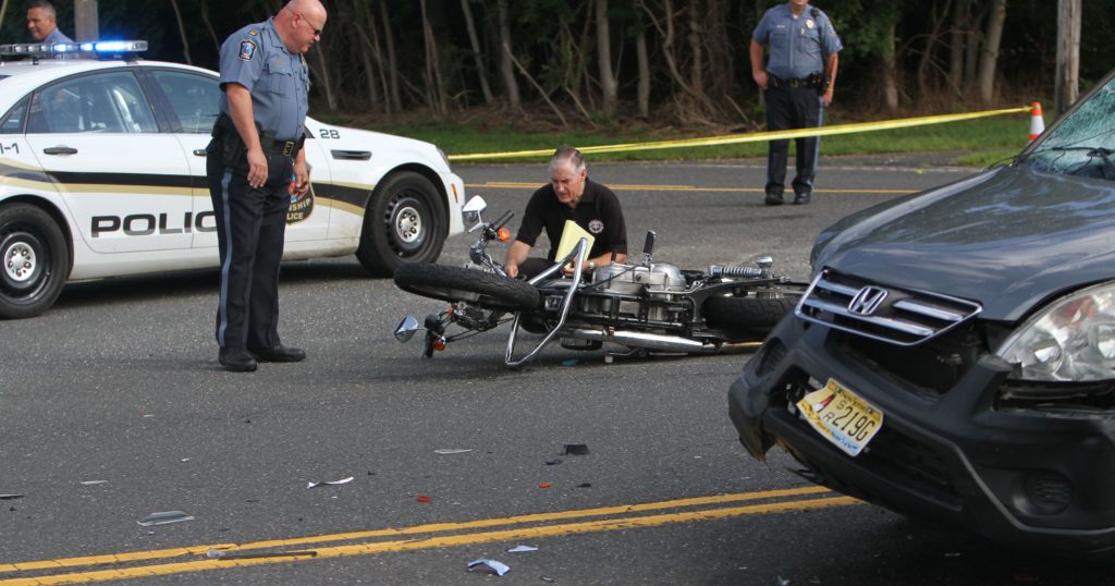 motorcycle crash accident