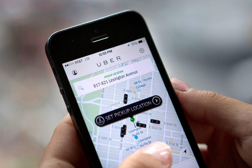 uber pickup location