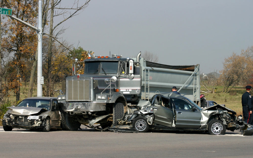 Aftermath of a Truck Accident